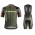 2016 Bontrager Fietskleding Set Fietsshirt Met Korte Mouwen+Korte Koersbroek Groen