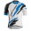 2016 Bontrager Wielerkleding Wielershirt Korte Mouw Wit Blauw