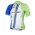 Cannondale Outlet Wielershirt Met Korte Mouwen Wit Groen Blauw