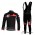 Castelli 3T Fietskleding Set Wielershirts Lange Mouw+Lange Fietsbroeken Bib Zwart