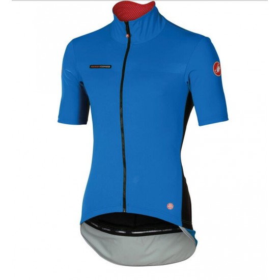 2016 Castelli Perfetto Wielershirt Korte Mouw Blauw