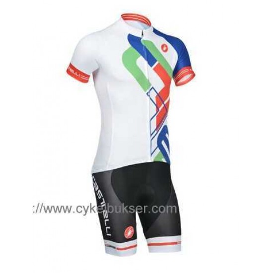 Castelli FramHerenti Wielerkleding Set Set Wielershirts Korte Mouw+Fietsbroek