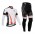 Castelli 2014 Fietskleding Wielershirt Lange Mouw+Lange Fietsbroeken Wit Rood
