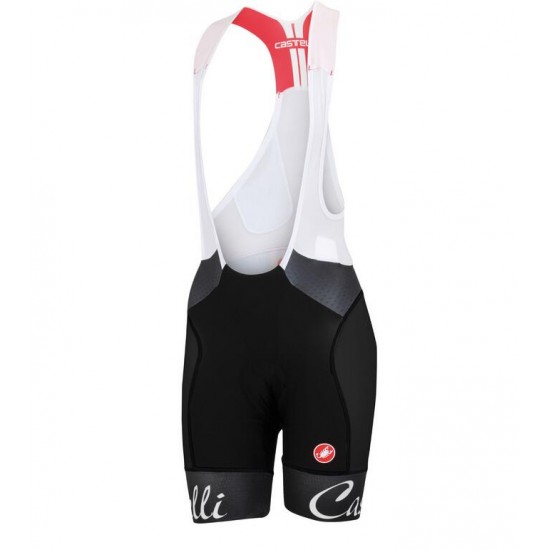 2016 Castelli Vrouwen Free Aero Korte Fietsbroeken Bib Zwart
