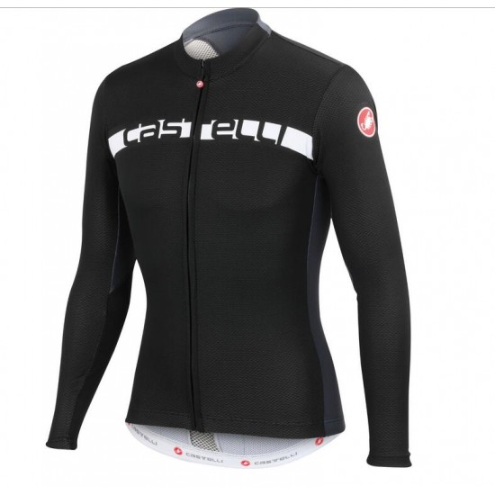 2016 Castelli Prologo 4.0 Wielershirt Lange Mouwen Zwart