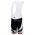 Craft Pro Team Korte Fietsbroeken Bib Grigio Wit