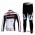 Cube Fintro Fietskleding Set Wielershirts Lange Mouw+Lange Fietsbroeken Wit Zwart Rood