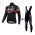 2015 De Rosa Wielerkleding Set Wielershirt Lange Mouwen+Lange Fietsbroeken Bib