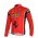Ferrari Colnago Pro Team Wielershirts Lange Mouwen Rood