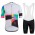EF Education Frist Tour De France 2021 Team Fietskleding Set Wielershirts Korte Mouw+Korte Fietsbroeken Bib KDrPkX