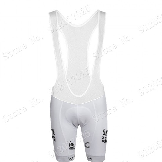 White EF Education Frist Tour De France 2021 Korte Fietsbroeken Bib ZXUb7W