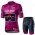 Purple Giro D'italia 2021 Ineos Grenaider Fietskleding Fietsshirt Korte Mouw+Korte Fietsbroeken ASPLKI
