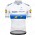 Deceuninck Quick Step 2021 European Champion Team Wielerkleding Fietsshirt Korte Mouw PWLjOb