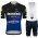 Quick Step 2021 Team Fietskleding Set Wielershirts Korte Mouw+Korte Fietsbroeken Bib VfVfRM