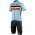 Wielerkleding Profteams 2020 BELGIEN Set Fietskleding Set Wielershirt Korte Mouwen+Fietsbroek Korte Geelarm