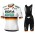 Wielerkleding Profteams 2020 BORA-Hansgrohe Deutscher Meister Fietskleding Set Fietsshirt Met Korte Mouwen+Koersbroek Korte