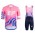Wielerkleding Profteams 2020 EF Education First Fietskleding Set Fietsshirt Met Korte Mouwen+Koersbroek Korte