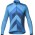 Wielerkleding Profteams 2020 MAVIC Cosmic Graphic Wielershirts Lange Mouw Blauw