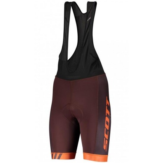 Wielerkleding Profteams 2020 SCOTT RC TEAM++ Koersbroek Korte Marrone