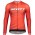 Wielerkleding Profteams 2020 SCOTT RC Pro Wielershirts Lange Mouw Rood