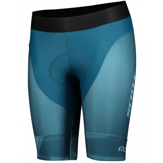 Wielerkleding Profteams 2020 Dames SCOTT RC Pro+++ Fietsbroek Korteblauw