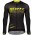 Wielerkleding Profteams 2020 SCOTT RC Pro Wielershirts Lange Mouw Zwart