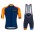 Wielerkleding Profteams 2020 TOUR DOWN UNDER Fietskleding Set Fietsshirt Met Korte Mouwen+Koersbroek Korte Blauw