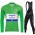 Deceuninck Quick Step 2020 Tour De France Fietskleding Set Wielershirts Lange Mouw+Lange Wielrenbroek Bib DDTFU