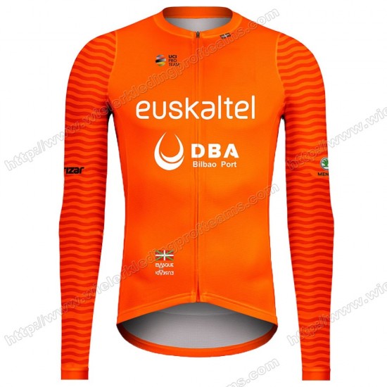 Euskaltel DBA Euskadi 2021 Wielershirts Lange Mouwen INMGE