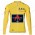 Team INEOS Grenadier Tour De France 2020 Men Wielershirts Lange Mouwen Yellow BXRKZ