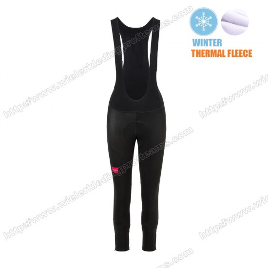 Winter Fleece Jumbo Visma Femmes Pro Team 2021 Lange Fietsbroeken Bib CJCMA