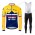 Jumbo Visma 2020 SLOVAKIAN Fietskleding Set Wielershirts Lange Mouw+Lange Wielrenbroek Bib ICGJT