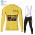 Winter Thermal Fleece Jumbo Visma 2020 Tour De France Fietskleding Set Wielershirts Lange Mouw+Lange Wielrenbroek Bib WHZXA