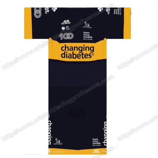 NOVO NORDISK 2021 Fietskleding Fietsshirt Korte Mouw+Korte Fietsbroeken DUJLZ