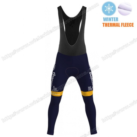 Winter Fleece Novo Nordisk Pro Team 2021 Lange Fietsbroeken Bib NOFZY