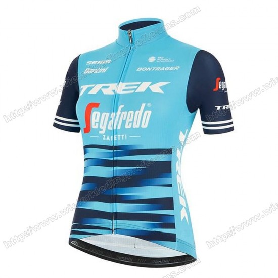 Trek Segafredo 2021 Damen Fietskleding Fietsshirt Korte Mouw XKNZM