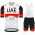 UAE Emirates Pro 2021 Team Fietskleding Set Fietsshirt Met Korte Mouwen+Korte Koersbroek Bib ALIXB