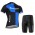 2016-2017 Giant Fietskleding Wielershirt Korte Mouw+Fietsbroek Korte Zwart Blauw