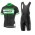 2016-2017 Giant Fietskleding Set Fietsshirt Met Korte Mouwen+Korte Koersbroek Groen 02