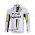 HTC-Highroad Pro Team Wielershirts Lange Mouwen Wit Groen