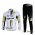 HTC-Highroad Pro Team Fietskleding Wielershirts Lange Mouw+Lange Fietsbroeken Wit Groen