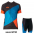 2016 KTM Fietskleding Wielershirt Korte Mouw+Korte Fietsbroeken Blauw 04