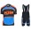 2015 KTM Pro Team Blauw Zwart Fietskleding Set Fietsshirt Met Korte Mouwen+Korte Koersbroek