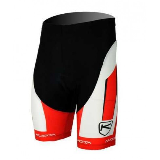 KUOTA Korte Fietsbroeken Wit Rood 2013