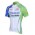2013 Liquigas Cannondale Pro Team Outlet Wielershirt Met Korte Mouwen Groen Wit