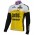 2016 Lotto Jumbo Wielershirt Lange Mouwen Geel