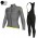2018 Ale N2 Winter Wielerkleding Set Wielershirt Lange Mouwen+Lange Fietsbroeken Bib
