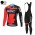 BMC Racing Team 2018 Winter Fietskleding Wielershirt Lange Mouw+Lange Fietsbroeken Bib