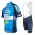 AGO-AQUA SERVICE 2018 Fietskleding Set Wielershirt Korte Mouw+Korte Fietsbroeken Bib