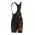 ALE SOLID Cracle Orange Korte Fietsbroeken Bib